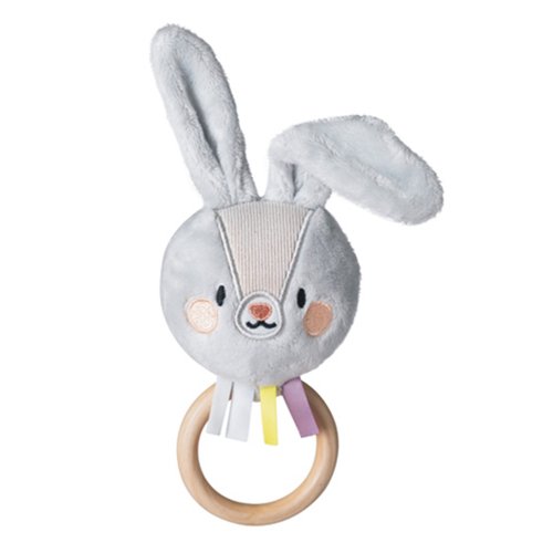 taf toy-城市花園系列-灰色兔兔木環