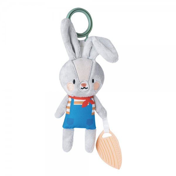 taf toys-灰色兔兔玩偶-賴利