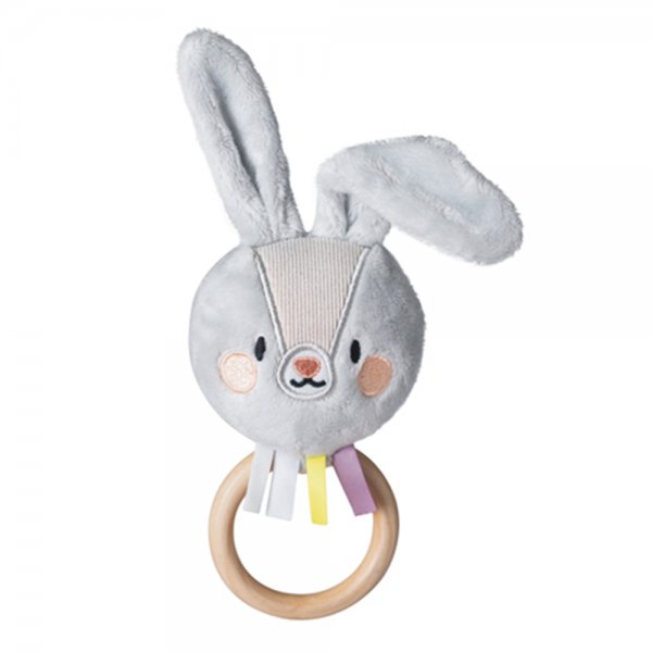 taf toy-城市花園系列-灰色兔兔木環